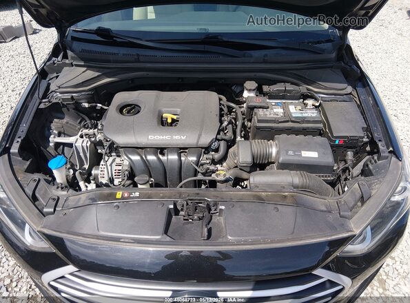 5NPD84LF7JH228793 2018 HYUNDAI ELANTRA Black უკანა ხედი