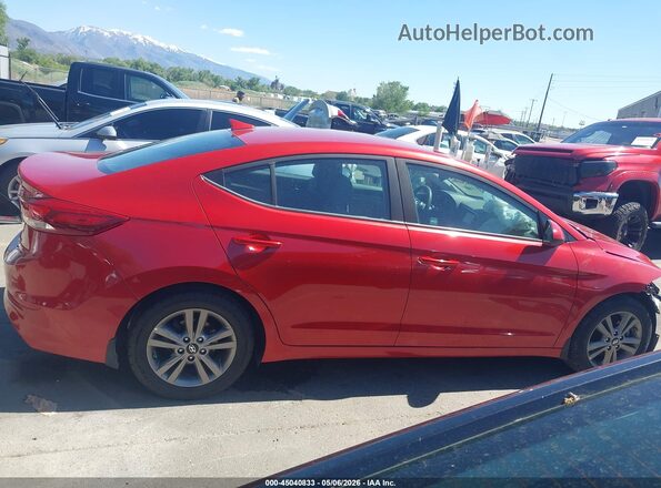 5NPD84LF7JH278996 2018 HYUNDAI ELANTRA Red Vista interior de 360 grados