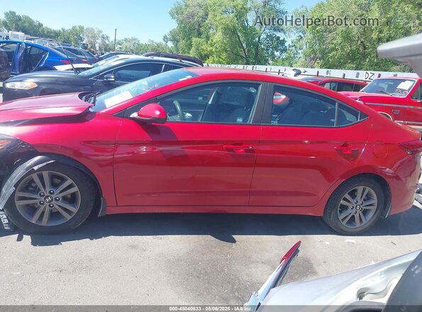 5NPD84LF7JH278996 2018 HYUNDAI ELANTRA Red 