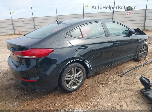 5NPD84LF7JH284216 2018 HYUNDAI ELANTRA Black უკანა მარჯვენა