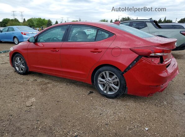 5NPD84LF7JH386390 2018 HYUNDAI ELANTRA Red 