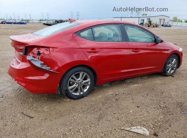 5NPD84LF7JH386390 2018 HYUNDAI ELANTRA Red 