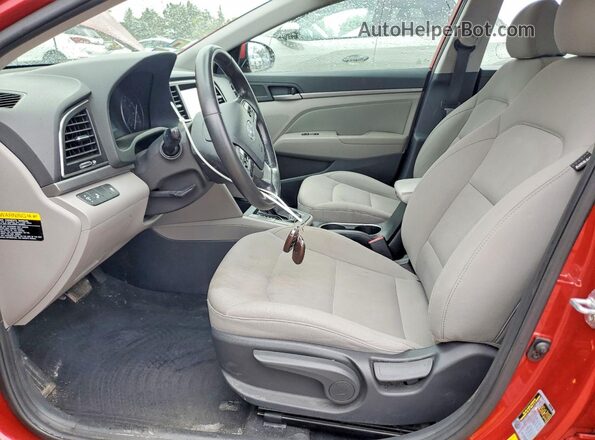 5NPD84LF7JH386390 2018 HYUNDAI ELANTRA Red 