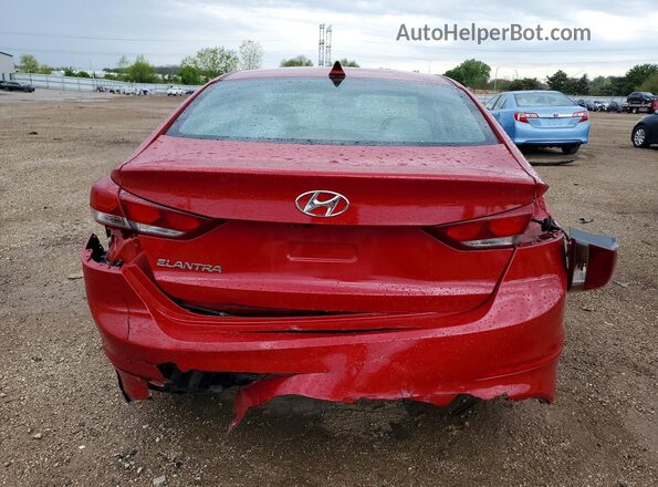 5NPD84LF7JH386390 2018 HYUNDAI ELANTRA Red 