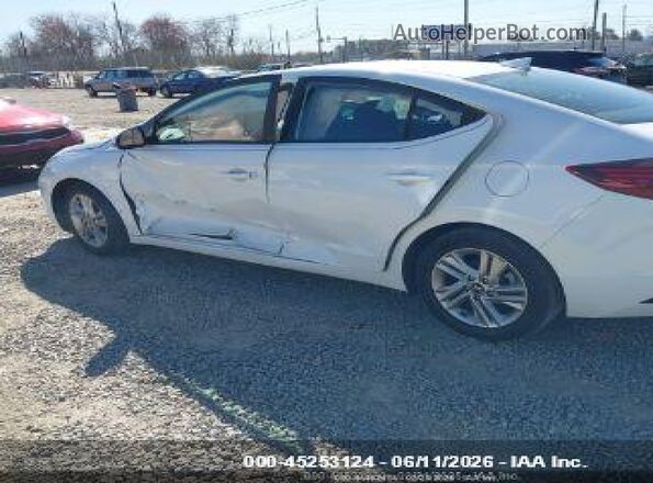 5NPD84LF7KH403609 2019 HYUNDAI ELANTRA Белый 