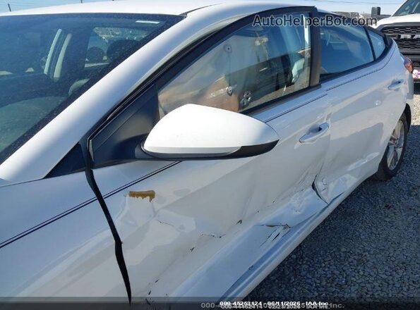5NPD84LF7KH403609 2019 HYUNDAI ELANTRA Белый 