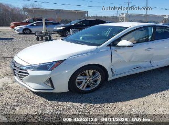 5NPD84LF7KH403609 2019 HYUNDAI ELANTRA Белый 
