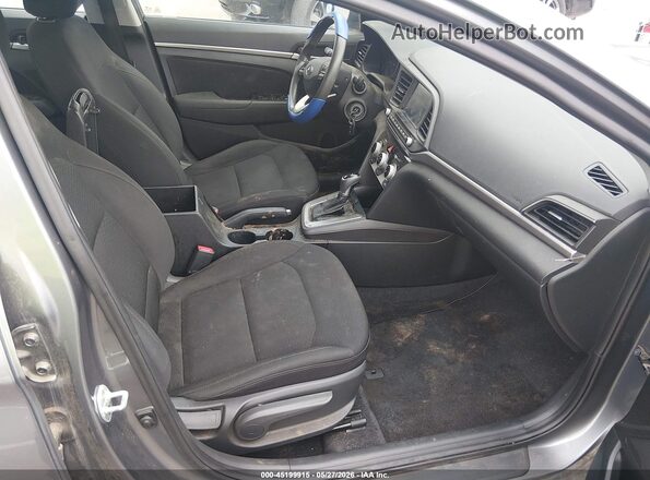 5NPD84LF7KH421852 2019 HYUNDAI ELANTRA Silver Vista interior delantera