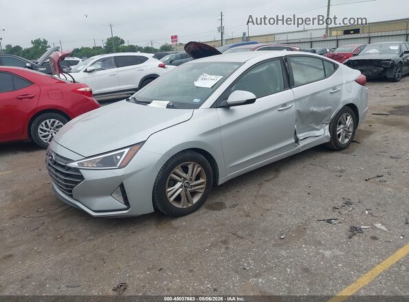 5NPD84LF7KH459162 2019 HYUNDAI ELANTRA Silver Front left