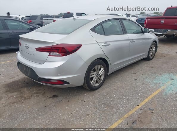 5NPD84LF7KH459162 2019 HYUNDAI ELANTRA Silver Rear right