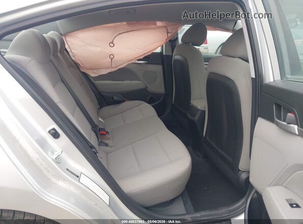 5NPD84LF7KH459162 2019 HYUNDAI ELANTRA Silver VIN sticker view