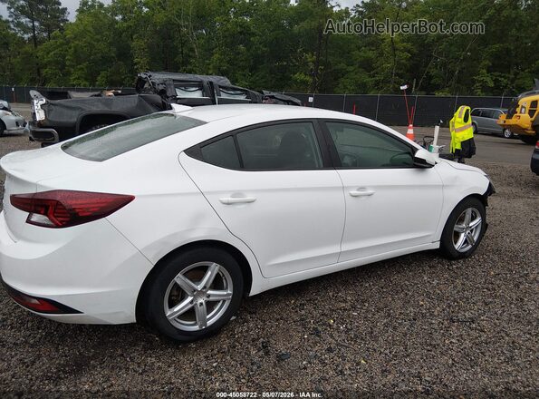 5NPD84LF7KH461543 2019 HYUNDAI ELANTRA White Front view