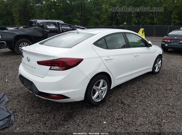 5NPD84LF7KH461543 2019 HYUNDAI ELANTRA White Rear right