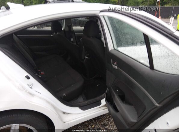 5NPD84LF7KH461543 2019 HYUNDAI ELANTRA White VIN sticker view