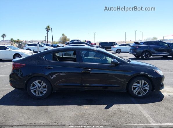 5NPD84LF7KH490265 2019 HYUNDAI ELANTRA Black Սալոնի 360 աստիճան տեսք