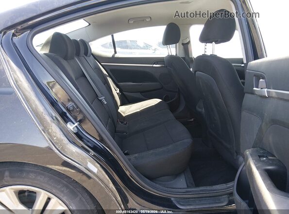 5NPD84LF7KH490265 2019 HYUNDAI ELANTRA Black VIN կոդի պիտակի տեսք