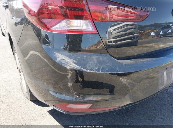 5NPD84LF7KH490265 2019 HYUNDAI ELANTRA Black 