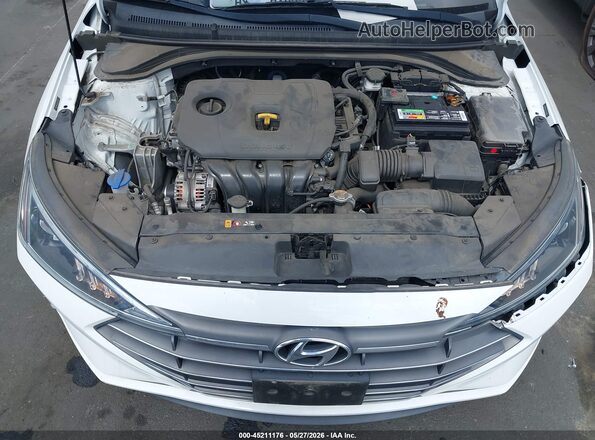 5NPD84LF7LH572806 2020 HYUNDAI ELANTRA White 