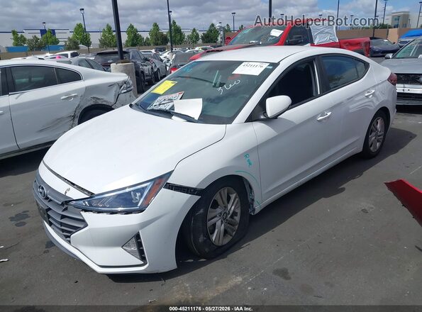 5NPD84LF7LH572806 2020 HYUNDAI ELANTRA White 