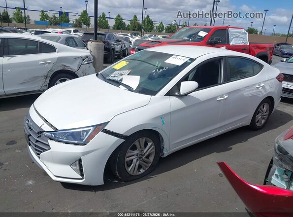 5NPD84LF7LH572806 2020 HYUNDAI ELANTRA White 