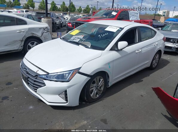 5NPD84LF7LH572806 2020 HYUNDAI ELANTRA White 