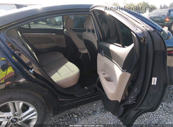 5NPD84LF7LH623463 2020 HYUNDAI ELANTRA Black Widok naklejki z numerem VIN