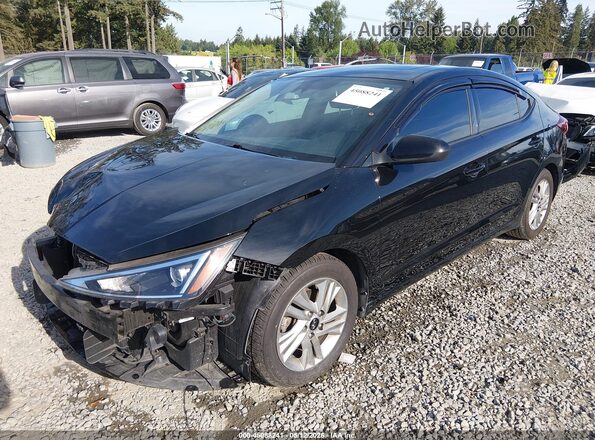 5NPD84LF7LH623463 2020 HYUNDAI ELANTRA Black Przód lewy