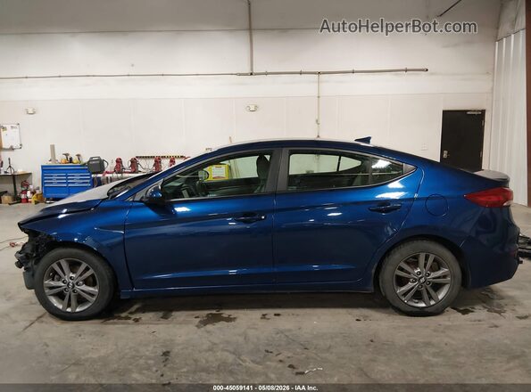 5NPD84LF8HH028595 2017 HYUNDAI ELANTRA Blue 