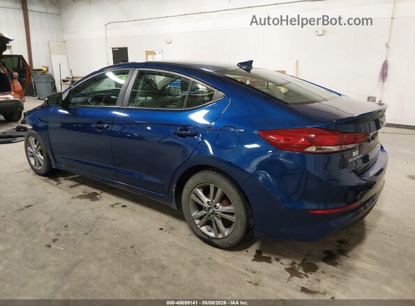 5NPD84LF8HH028595 2017 HYUNDAI ELANTRA Blue Задня ліва чверть