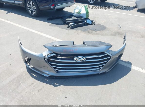 5NPD84LF8HH040858 2017 HYUNDAI ELANTRA Silver Widok zestawu wskaźników
