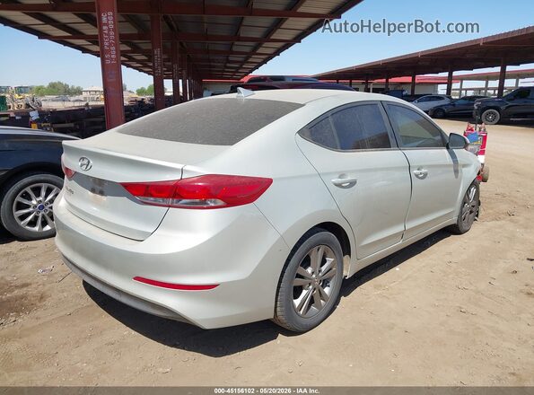 5NPD84LF8HH041332 2017 HYUNDAI ELANTRA Silver Задня права чверть