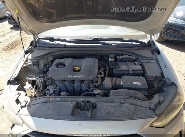 5NPD84LF8HH041332 2017 HYUNDAI ELANTRA Silver Вид ззаду