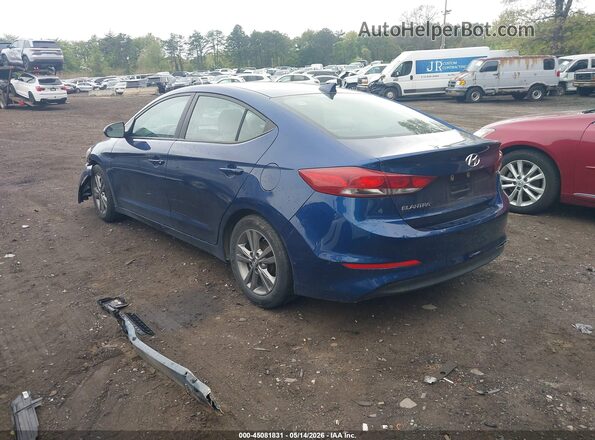 5NPD84LF8HH053464 2017 HYUNDAI ELANTRA Blue უკანა მარცხენა