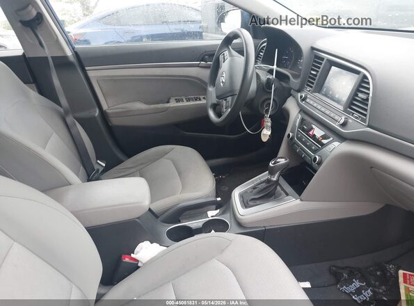 5NPD84LF8HH053464 2017 HYUNDAI ELANTRA Blue წინა სალონის ხედი