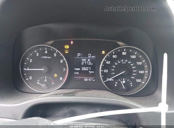5NPD84LF8HH053464 2017 HYUNDAI ELANTRA Blue უკანა სავარძლების ხედი