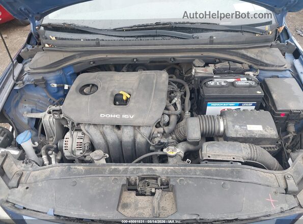 5NPD84LF8HH053464 2017 HYUNDAI ELANTRA Blue უკანა ხედი