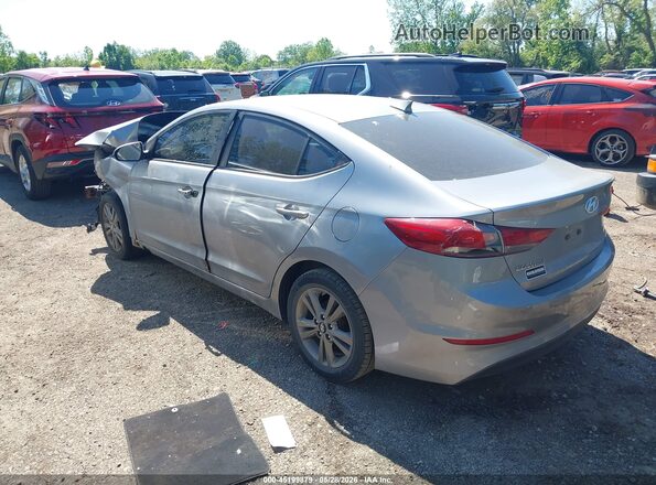 5NPD84LF8HH068885 2017 HYUNDAI ELANTRA Серебряный Задняя левая четверть