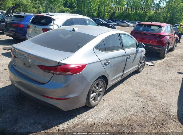5NPD84LF8HH068885 2017 HYUNDAI ELANTRA Серебряный Задняя правая четверть