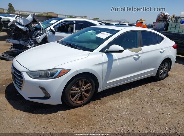 5NPD84LF8HH172194 2017 HYUNDAI ELANTRA White 