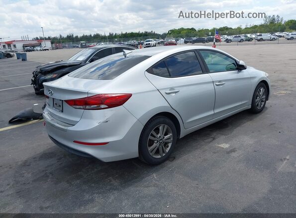 5NPD84LF8HH188234 2017 HYUNDAI ELANTRA Серебряный Задняя правая четверть