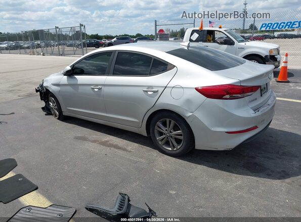5NPD84LF8HH188234 2017 HYUNDAI ELANTRA Серебряный Задняя левая четверть