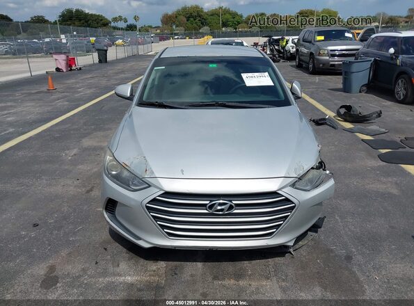 5NPD84LF8HH188234 2017 HYUNDAI ELANTRA Серебряный Вид щитка приборов