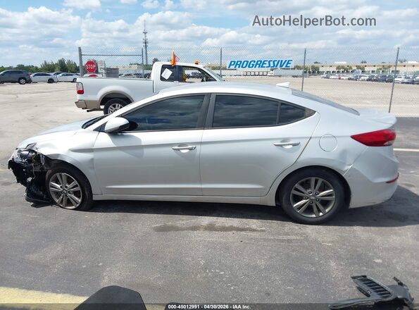 5NPD84LF8HH188234 2017 HYUNDAI ELANTRA Серебряный Панорамный вид салона 360°
