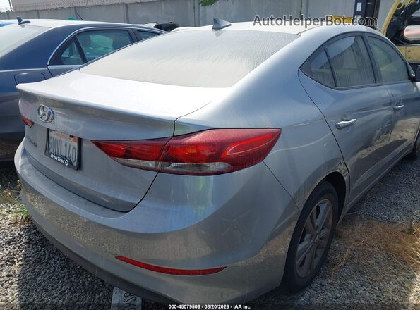 5NPD84LF8HH196172 2017 HYUNDAI ELANTRA Серый Задняя правая четверть
