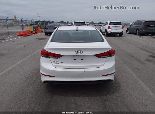 5NPD84LF8JH227541 2018 HYUNDAI ELANTRA White 