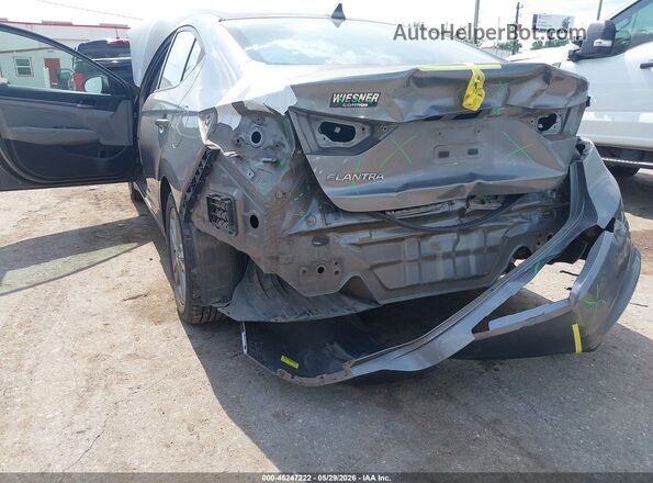 5NPD84LF8JH252648 2018 HYUNDAI ELANTRA Серый 