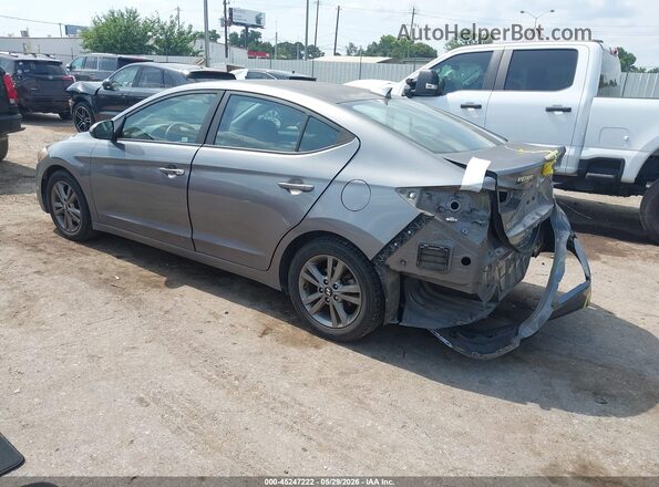 5NPD84LF8JH252648 2018 HYUNDAI ELANTRA Серый 