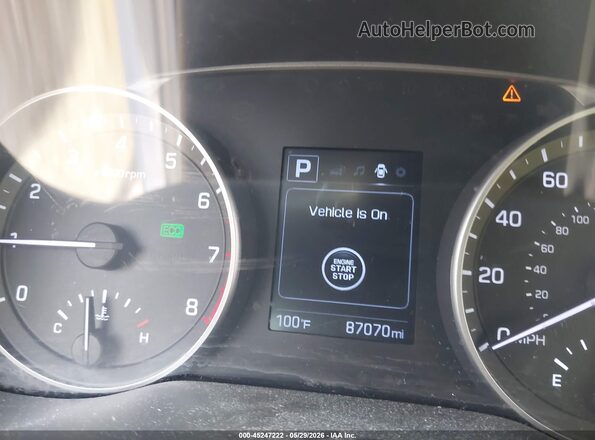 5NPD84LF8JH252648 2018 HYUNDAI ELANTRA Серый 