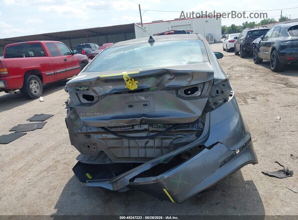 5NPD84LF8JH252648 2018 HYUNDAI ELANTRA Серый 