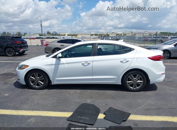 5NPD84LF8JH304313 2018 HYUNDAI ELANTRA White სალონის 360-გრადუსიანი ხედი